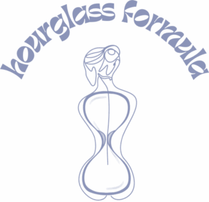 Hourglassformula Logo Violett